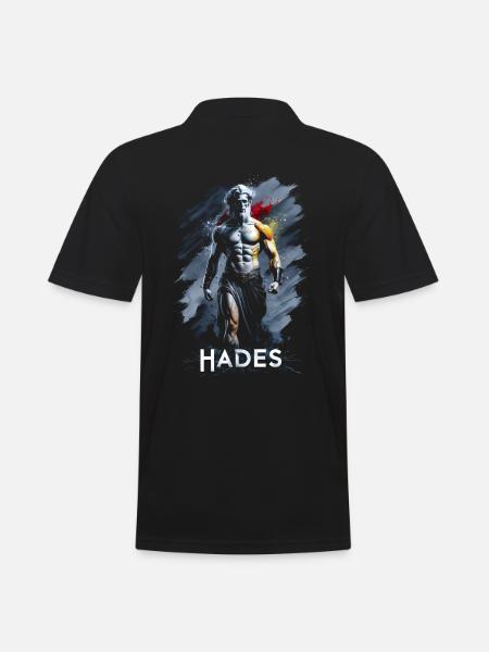 Hades græsk mytologi gud - Herre poloshirt - sort