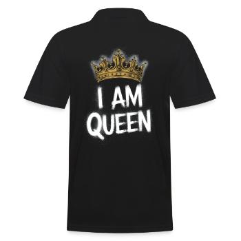 Je suis la reine diadem - Polo Homme - noir - Dos - Kai (181cm)