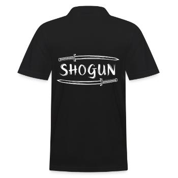 Shogun Katana Samouraï Ronin Japonais - Polo Homme - noir - Dos - Kai (181cm)