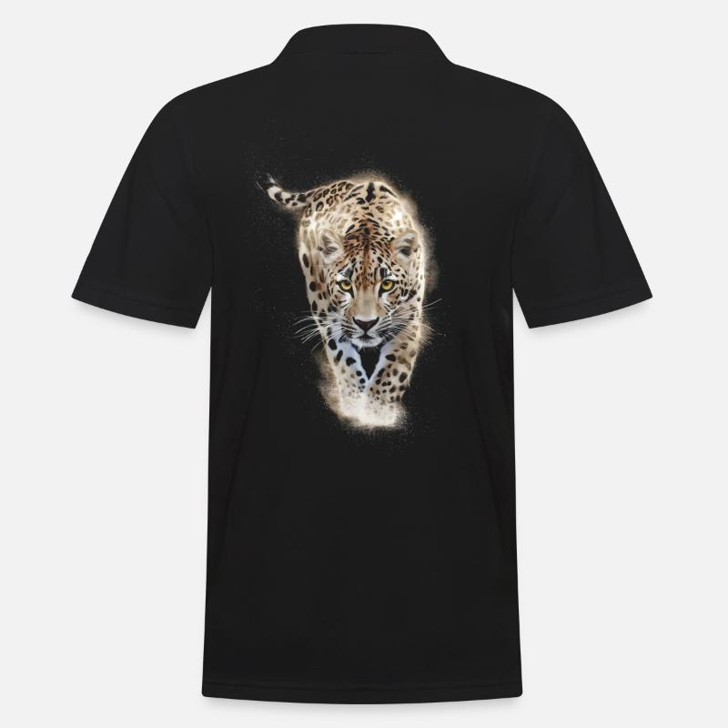 Gepard - Herre poloshirt - sort