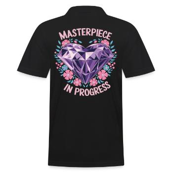 Peinture Diamants Peinture au diamant Art - Polo Homme - noir - Dos - Kai (181cm)