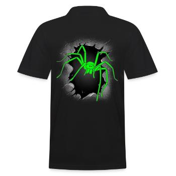 Araignées Araignée Araignée Halloween Araignées Phobie - Polo Homme - noir - Dos - Kai (181cm)