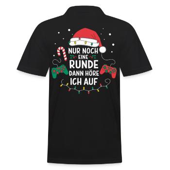 Gamer Gaming Gamer Gaming Noël - Polo Homme - noir - Dos - Kai (181cm)