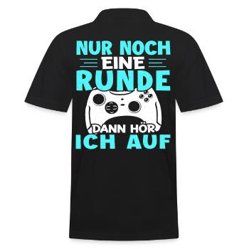Gamer Gaming Gamer Gaming Noël - Polo Homme - noir - Dos - Kai (181cm)