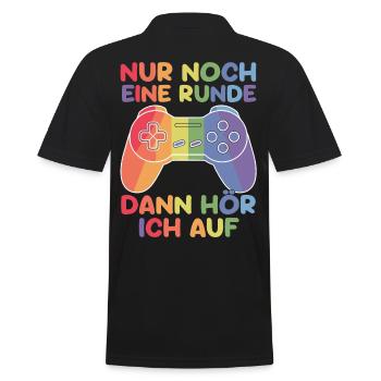 Gamer Gaming Gamer Gaming Noël - Polo Homme - noir - Dos - Kai (181cm)