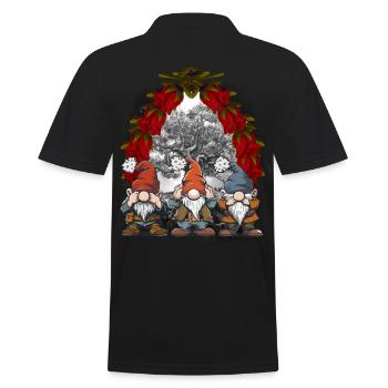 Noël Conte de fées Conte de fées Personnage Nains - Polo Homme - noir - Dos - Kai (181cm)