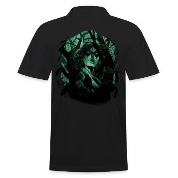 Nature Forêt Chaman Chaman Amoureux de la nature - Polo Homme - noir - Dos - Kai (181cm)