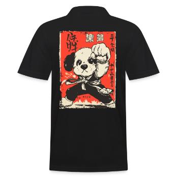 Arts Martiaux Asiatiques Dojo Chien - Polo Homme - noir - Dos - Kai (181cm)