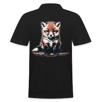 Animal De La Forêt, Renard, Renards, Enfants, Enfant, Conte De Fées - Polo Homme - noir - Dos - Kai (181cm)