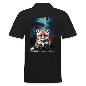 Renard Renards Renarde - Polo Homme - noir - Dos - Kai (181cm)