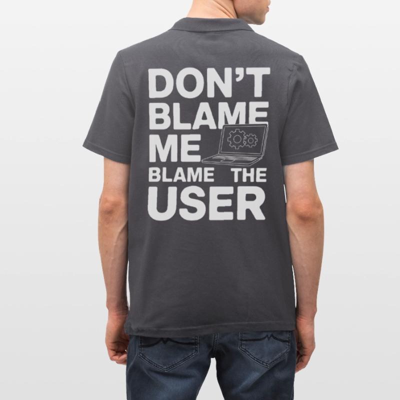 Administrator Support Nerd Computer Tech Männer Poloshirt