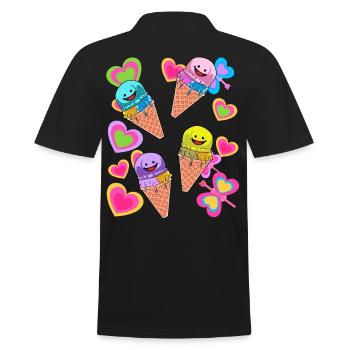 Glace Été Enfant Enfants - Polo Homme - noir - Dos - Kai (181cm)