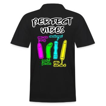 2reborn Perfect Vibes Dildos white - Polo Homme - noir - Dos - Kai (181cm)
