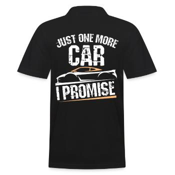 Drôle juste un cadeau de voiture de plus - Polo Homme - noir - Dos - Kai (181cm)