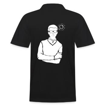Génie - Polo Homme - noir - Dos - Kai (181cm)