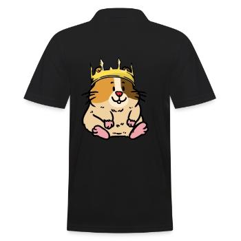 Petit hamster rongeur roi rongeur enfants - Polo Homme - noir - Dos - Kai (181cm)