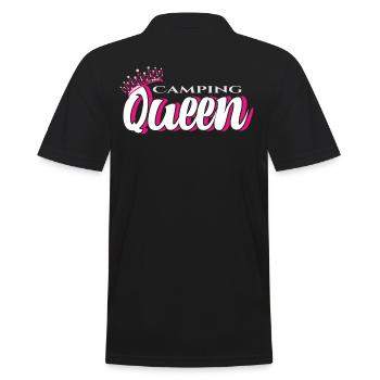 Camping Queen Camperin Camper - Polo Homme - noir - Dos - Kai (181cm)