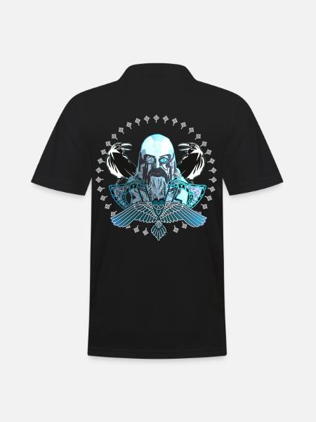 Odin - Polo Homme - noir