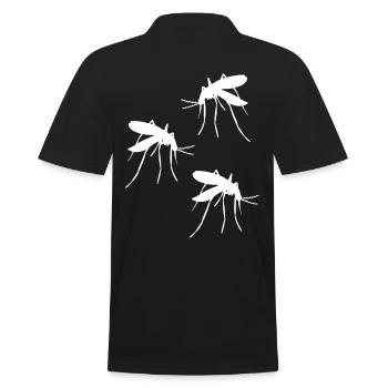 Mosquito MosquitoEs Insects Insect Pest - Men's Polo Shirt - black - Back - Kai (181cm)