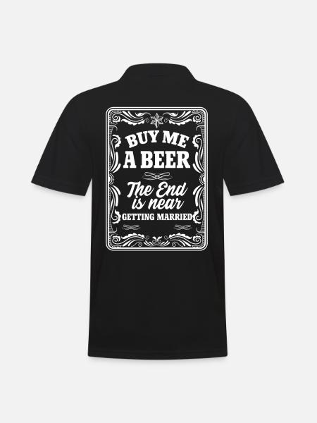 Bachelor - Men's Polo Shirt - black