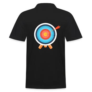 tir à l'arc - Polo Homme - noir - Dos - Kai (181cm)
