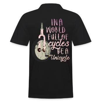 Fahrrad Einrad - Polo Homme - noir - Dos - Kai (181cm)