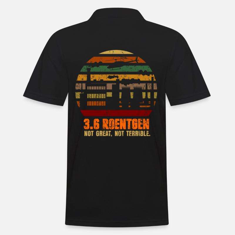 Chernobyl Retro - Men's Polo Shirt - black