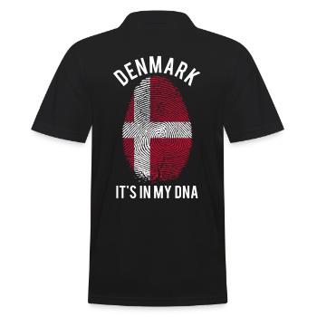 ADN du Danemark - Polo Homme - noir - Dos - Kai (181cm)