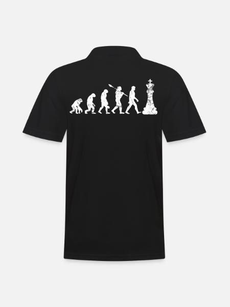 Chess tactic - Men's Polo Shirt - black