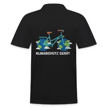 Les vendredis de la protection de l'environnement pour l'avenir - Polo Homme - noir - Dos - Kai (181cm)