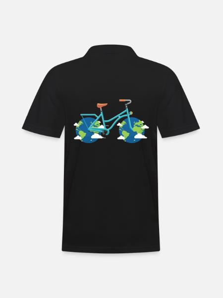 Climate protection - Men's Polo Shirt - black