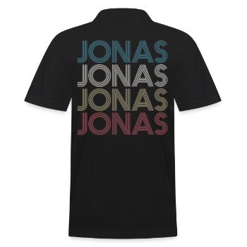 Jonas - Polo Homme - noir - Dos - Kai (181cm)