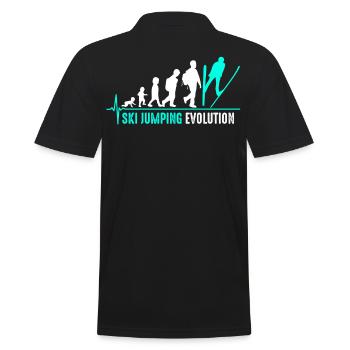 Saut à ski Evolution Naissance - Polo Homme - noir - Dos - Kai (181cm)