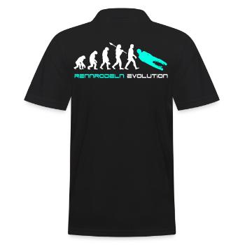 Luge de course Evolution - Polo Homme - noir - Dos - Kai (181cm)