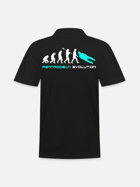Luge Evolution - Men's Polo Shirt - black