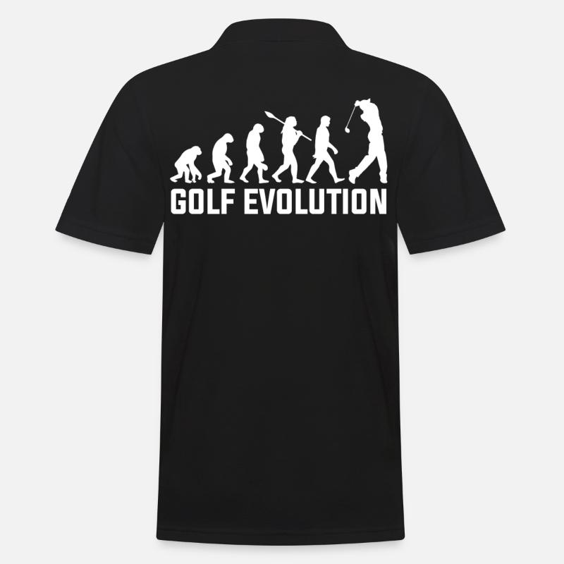 Golf Evolution - Men's Polo Shirt - black