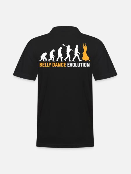 Belly Dance Evolution - Men's Polo Shirt - black