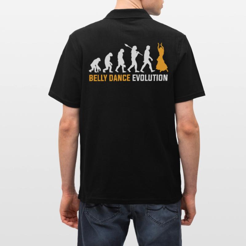 Belly Dance Evolution Men's Polo Shirt