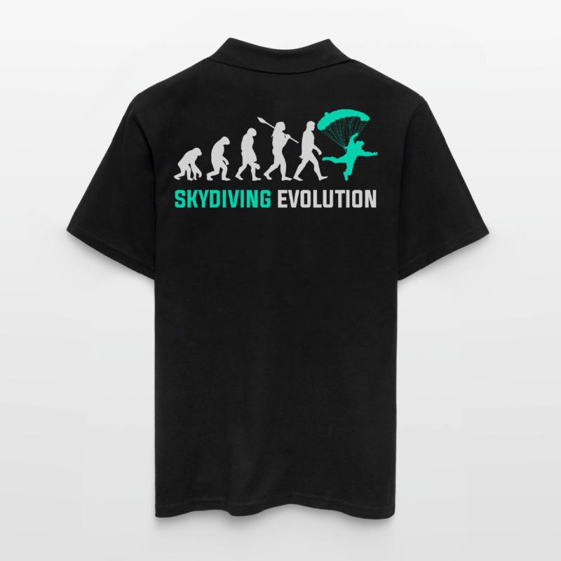Evolution du parachutisme Polo Homme