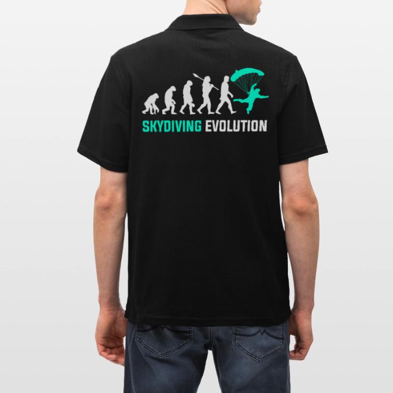 Evolution du parachutisme Polo Homme
