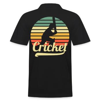 cricket - Polo Homme - noir - Dos - Kai (181cm)