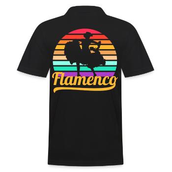 Flamenco - Polo Homme - noir - Dos - Kai (181cm)
