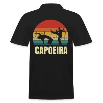 Capoeira Rythme cardiaque - Polo Homme - noir - Dos - Kai (181cm)