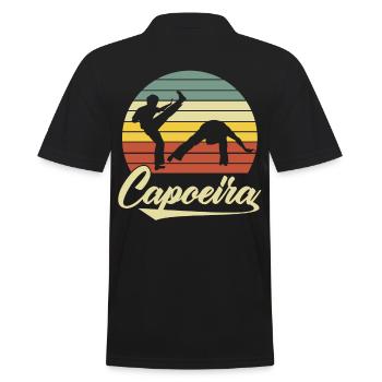 Capoeira - Polo Homme - noir - Dos - Kai (181cm)