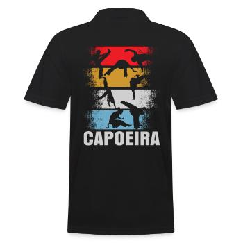 Capoeira Retro - Polo Homme - noir - Dos - Kai (181cm)