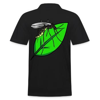 Insectes Moustiques sangsues Moustiques Été - Polo Homme - noir - Dos - Kai (181cm)
