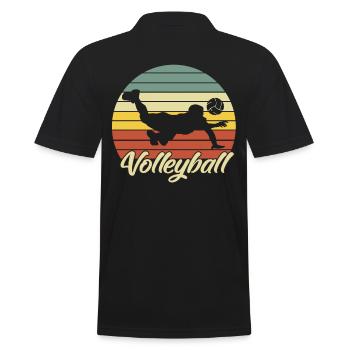 volley-ball - Polo Homme - noir - Dos - Kai (181cm)