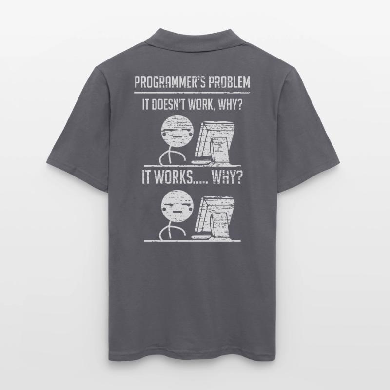 Programming programmers coding Men's Polo Shirt