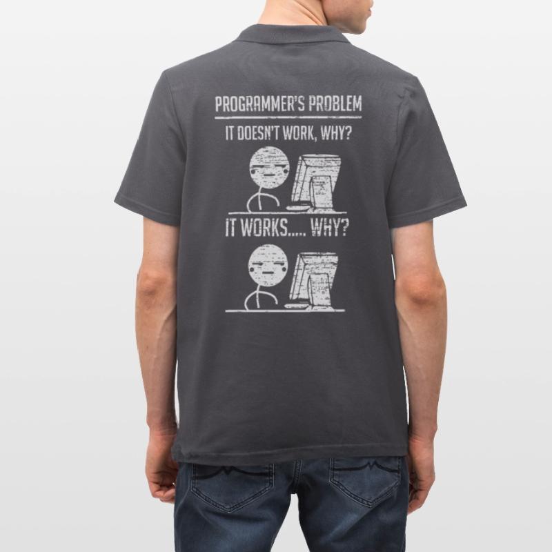 Programming programmers coding Men's Polo Shirt