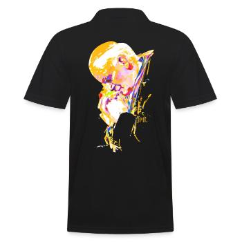 Pope Saint John Paul 2nd karol wojtyła - Men's Polo Shirt - black - Back - Kai (181cm)